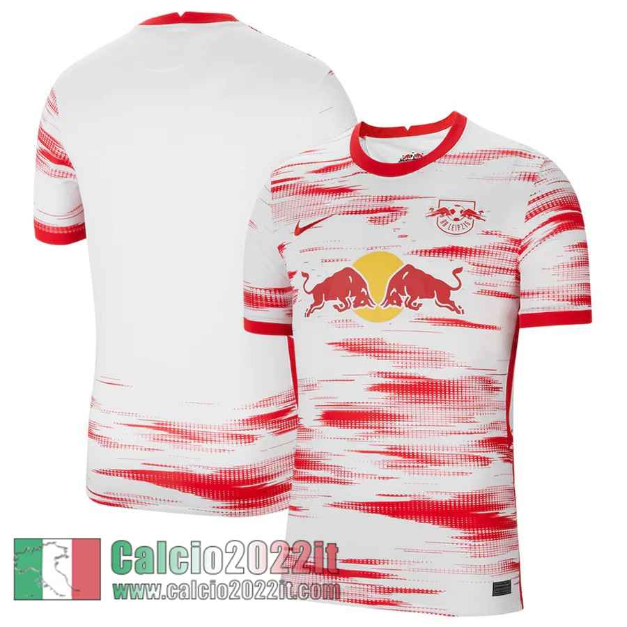 Prima Red Bull Leipzig Maglia Calcio Uomo 2021 2022