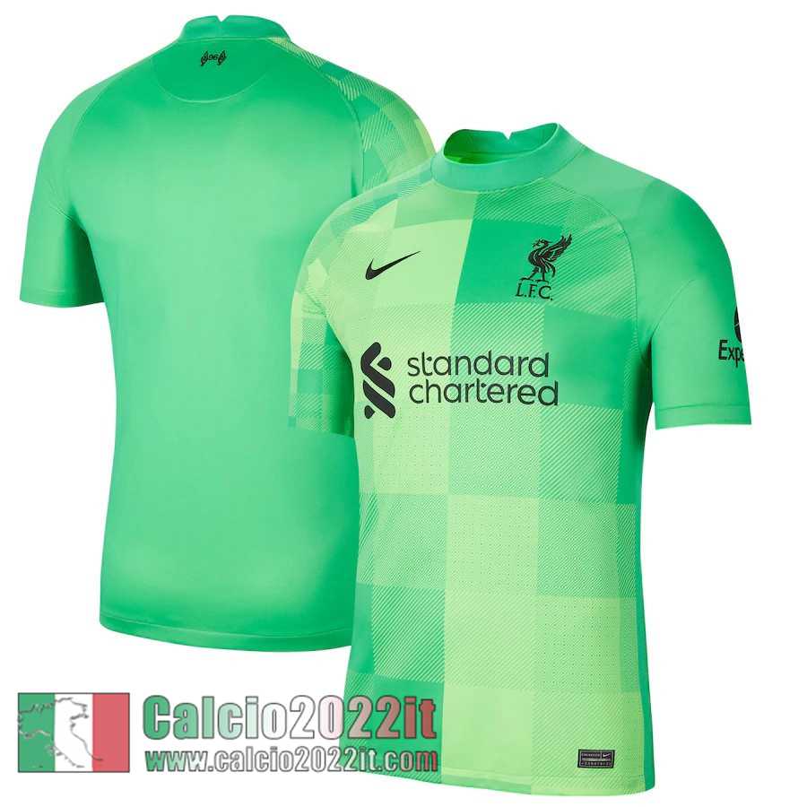 Portiere Liverpool Maglia Calcio Uomo 2021 2022