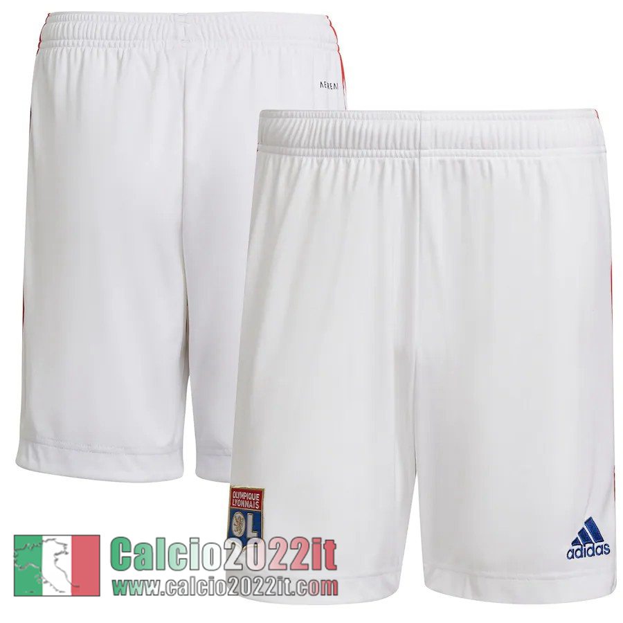 Prima Olympique Lione Pantaloncini Calcio Uomo 2021 2022 DK62