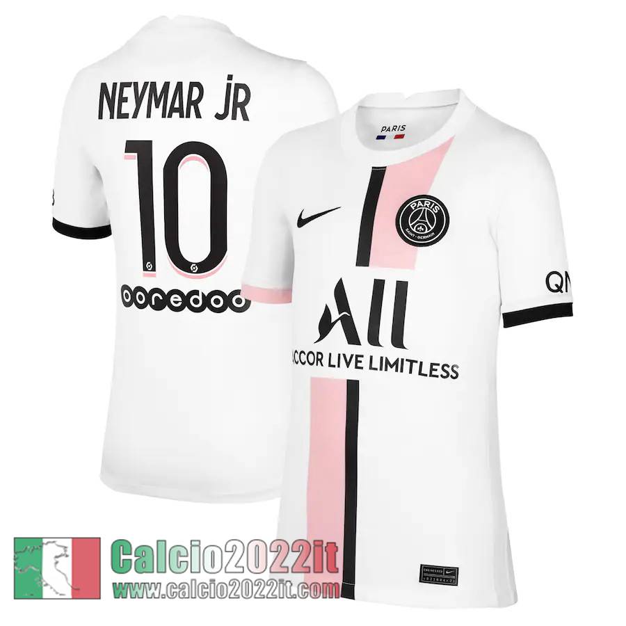 Seconda PSG Maglia Calcio Uomo # Neymar Jr 10 2021 2022