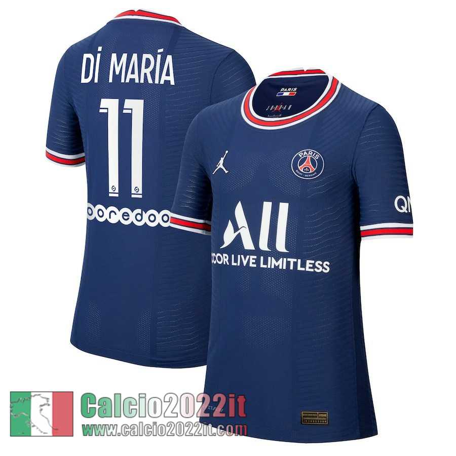 Prima PSG Maglia Calcio Uomo # Di Maria 11 2021 2022
