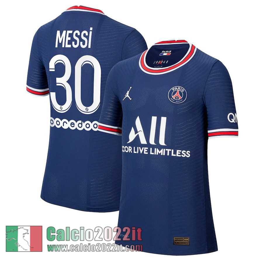 Prima PSG Maglia Calcio Uomo # Messi 30 2021 2022