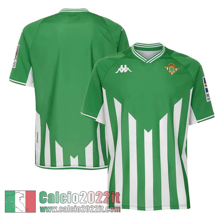 Prima Real Betis Maglia Calcio Uomo 2021 2022