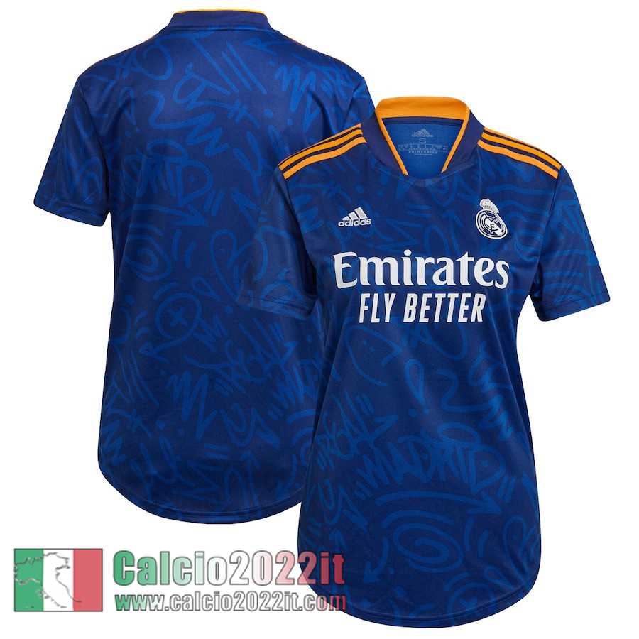 Seconda Real Madrid Maglia Calcio Donna 2021 2022