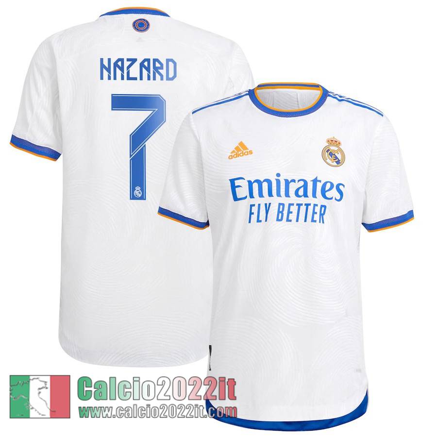 Prima Real Madrid Maglia Calcio Uomo # Hazard 7 2021 2022