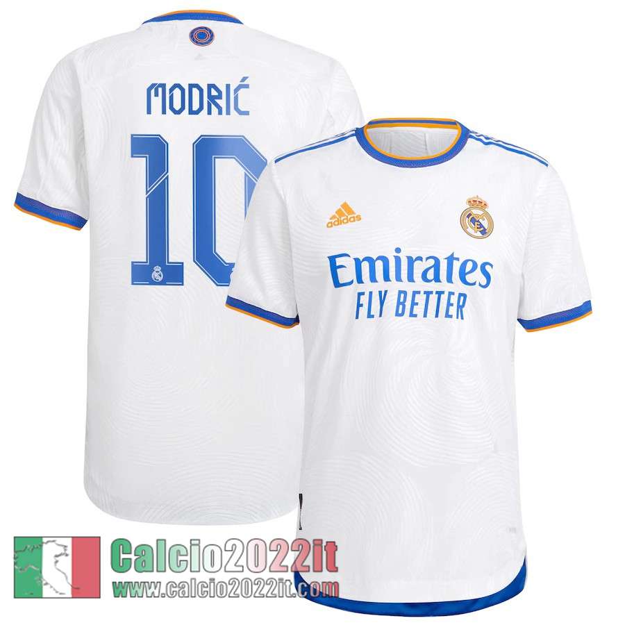 Prima Real Madrid Maglia Calcio Uomo # Modric 10 2021 2022