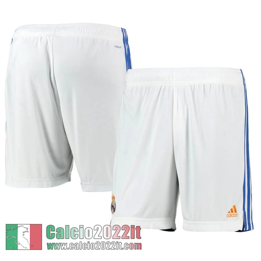 Prima Real Madrid Pantaloncini Calcio Uomo 2021 2022 DK42