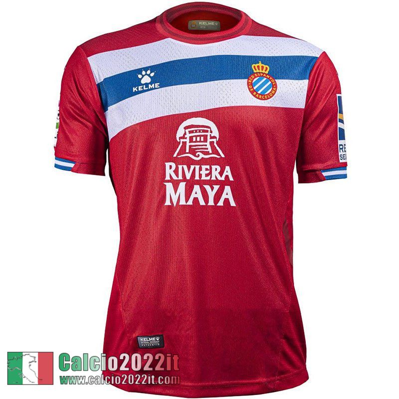Seconda RDC Espanyol Maglia Calcio Uomo 2021 2022
