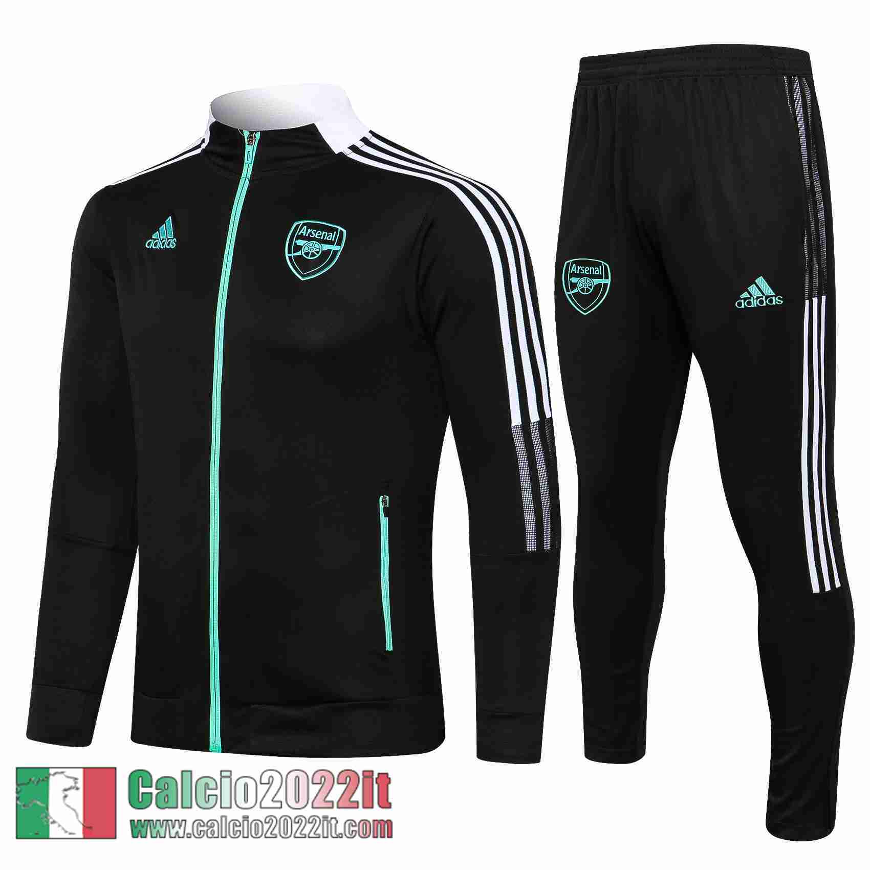 Nero Arsenal Full-Zip Giacca Uomo JK117 2021 2022