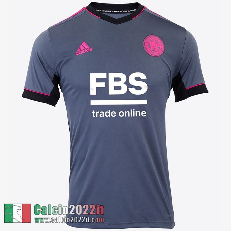 Terza Leicester City Maglia Calcio Uomo 2021 2022