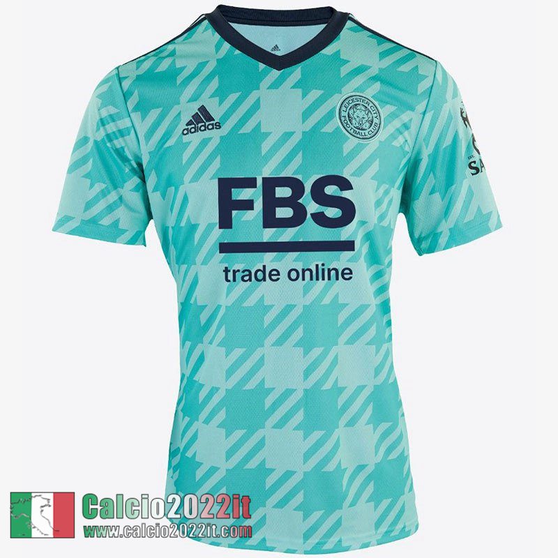 Seconda Leicester City Maglia Calcio Uomo 2021 2022