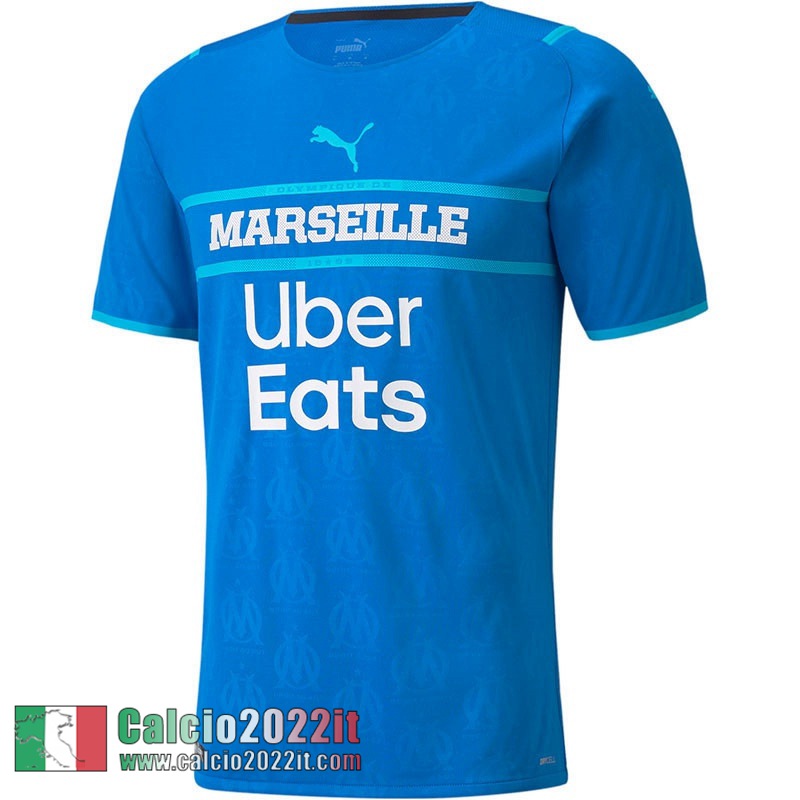 Terza Olympique Marsiglia Maglia Calcio Uomo 2021 2022