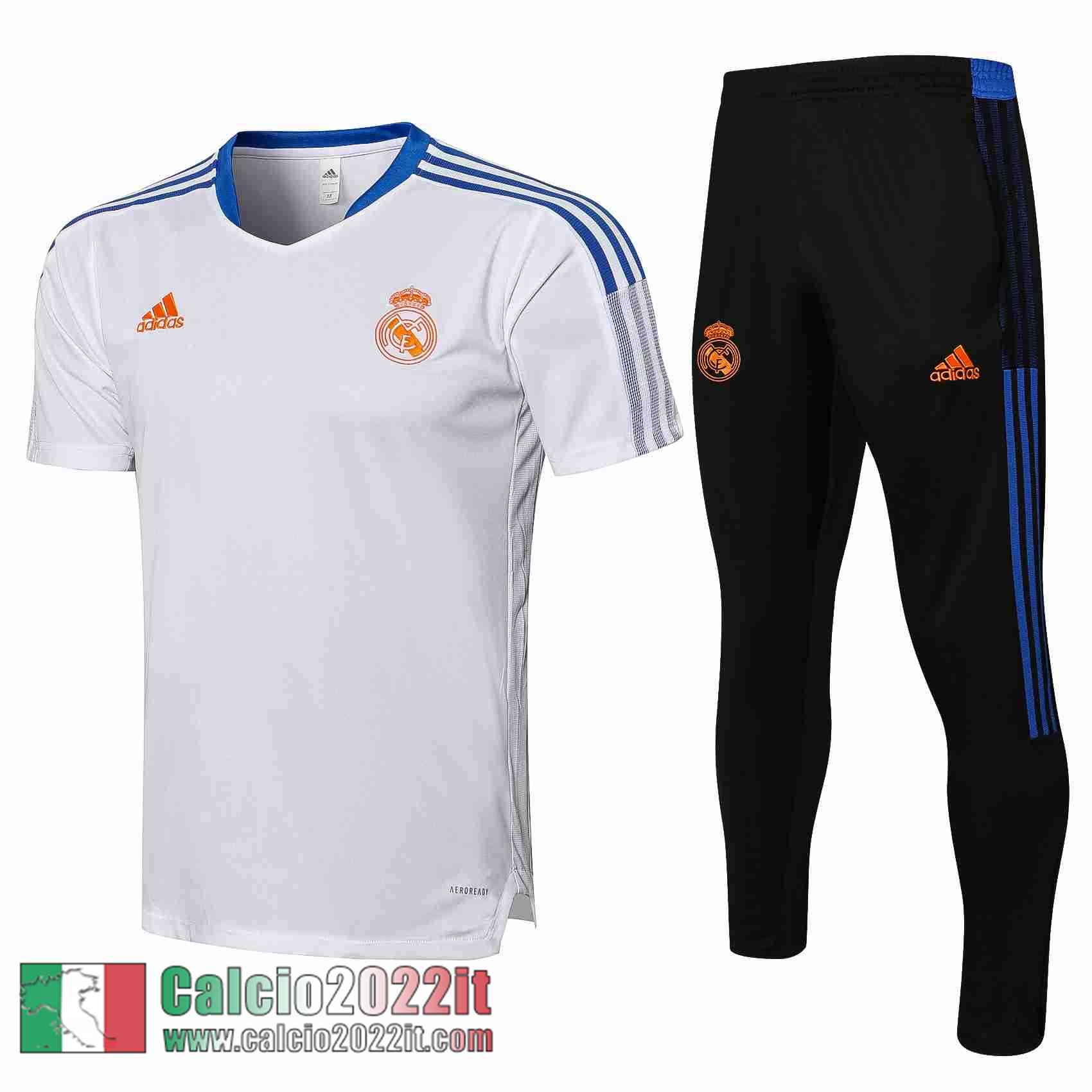 bianco Real Madrid T-shirt Uomo PL128 2021 2022
