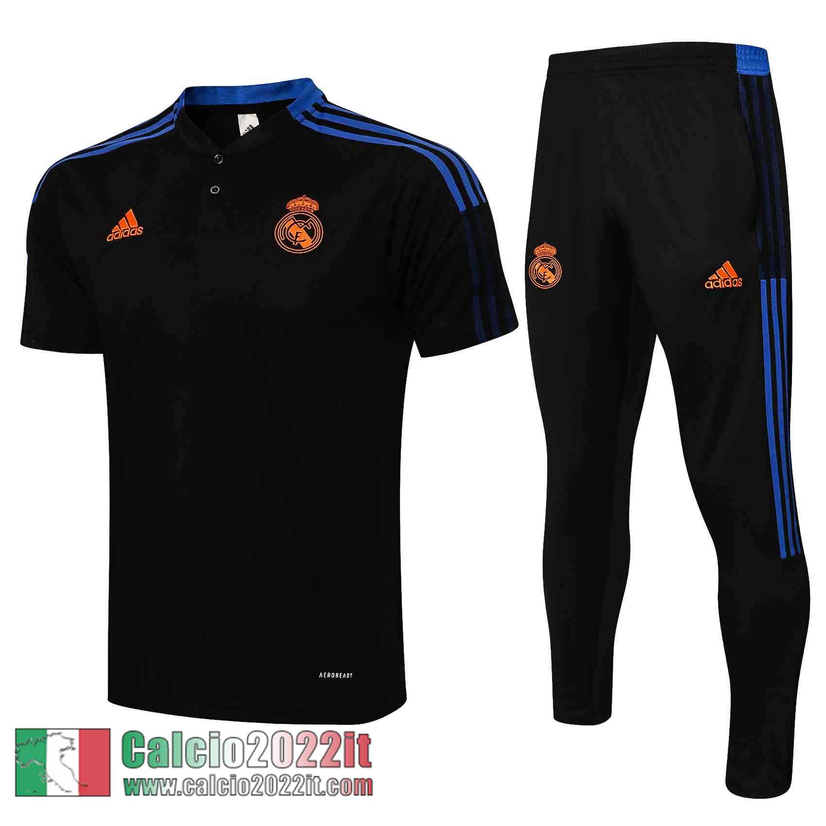 Nero Real Madrid Polo Uomo PL141 2021 2022