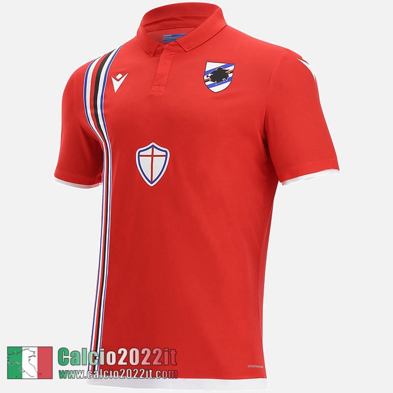 Terza UC Sampdoria Maglia Calcio Uomo 2021 2022