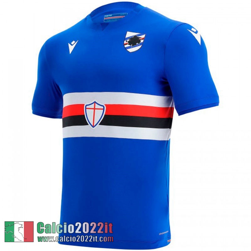 Prima UC Sampdoria Maglia Calcio Uomo 2021 2022