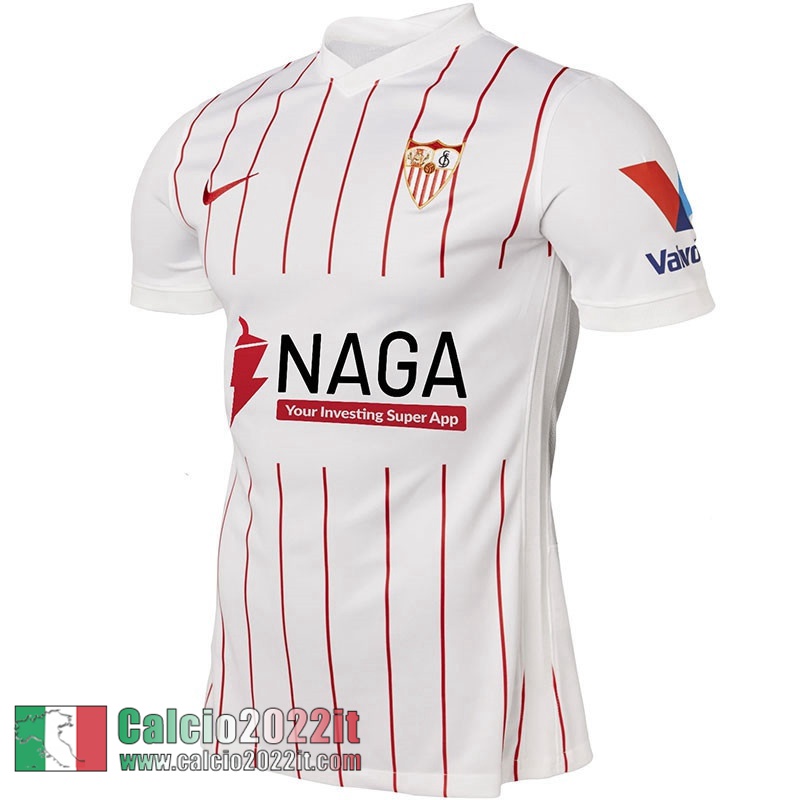 Prima Sevilla FC Maglia Calcio Uomo 2021 2022