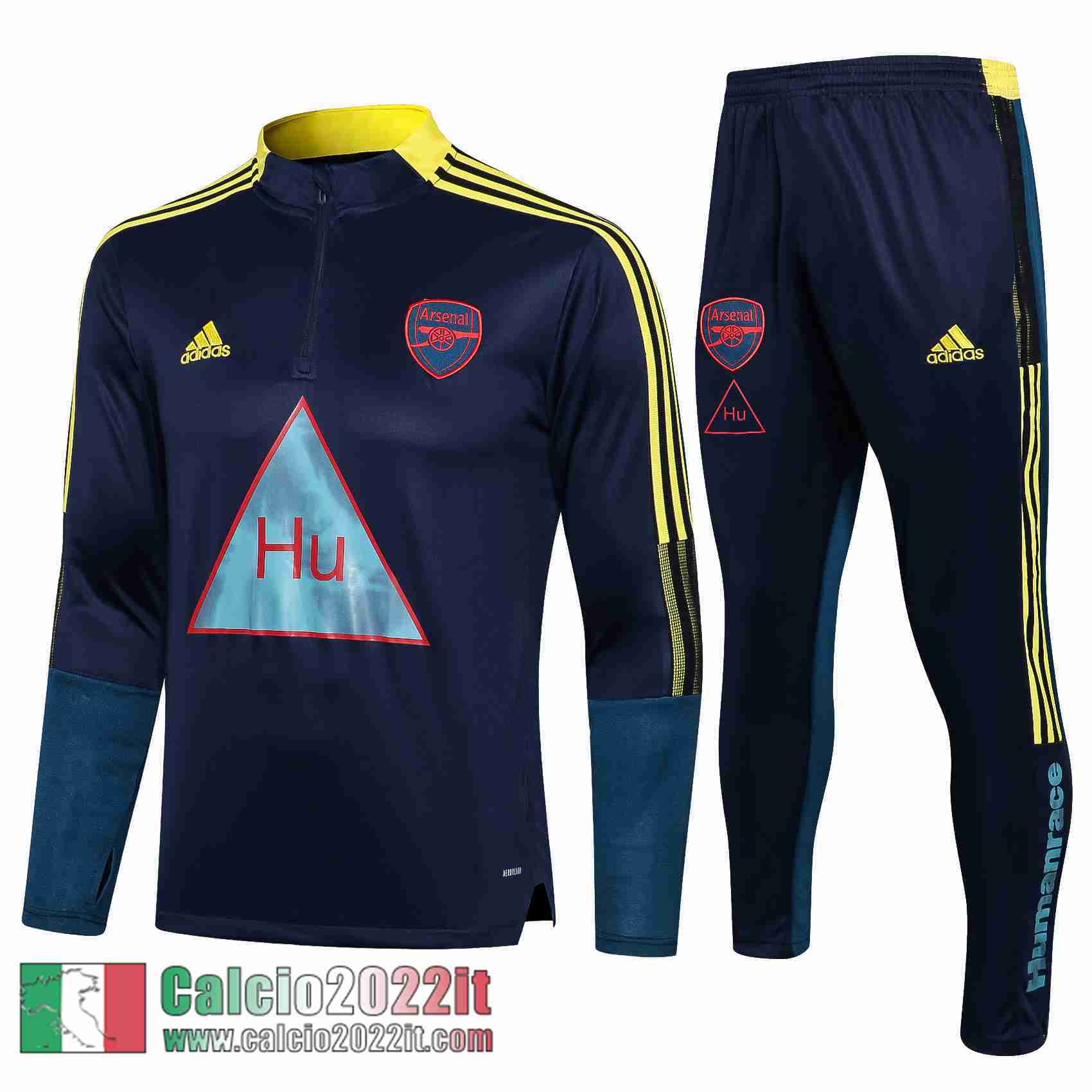 blu navy Arsenal Tuta Calcio Uomo TG101 2021 2022