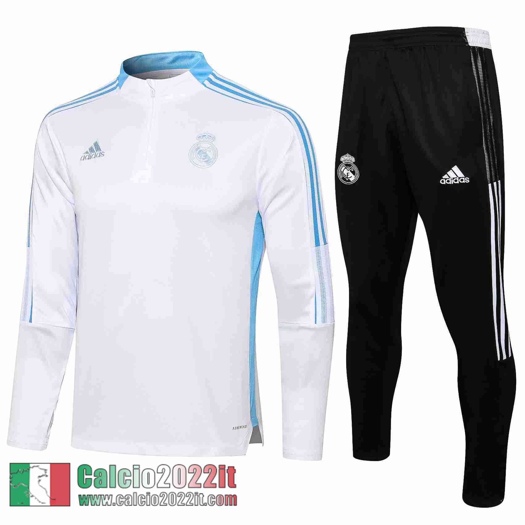 bianco Real Madrid Tuta Calcio Uomo TG103 2021 2022