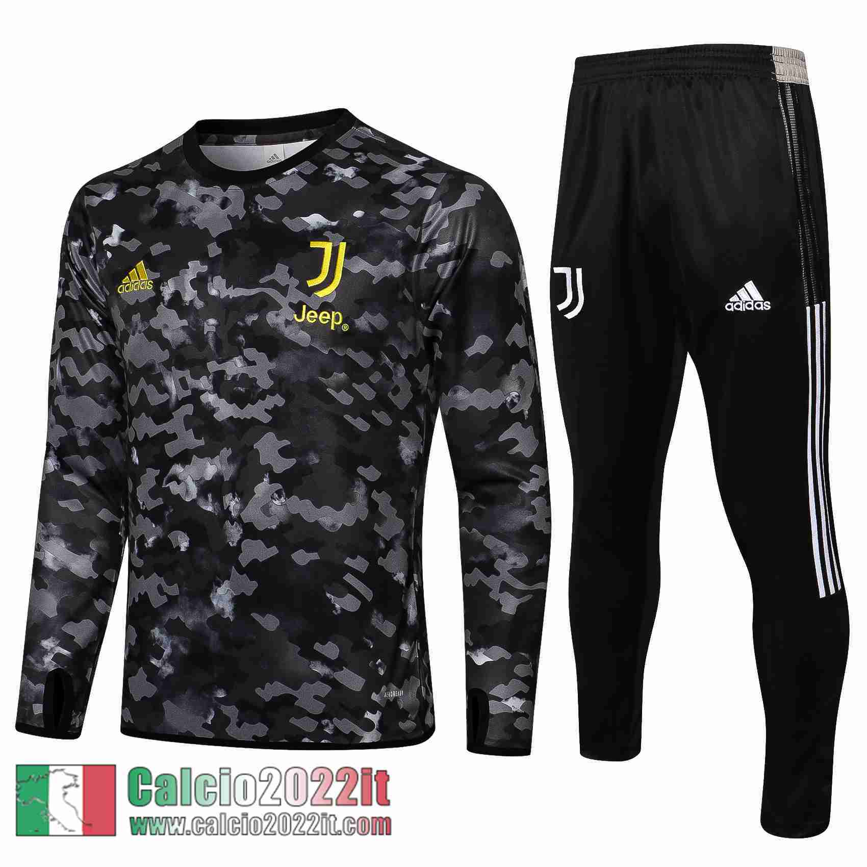 grigio scuro Juventus Tuta Calcio Uomo TG110 2021 2022