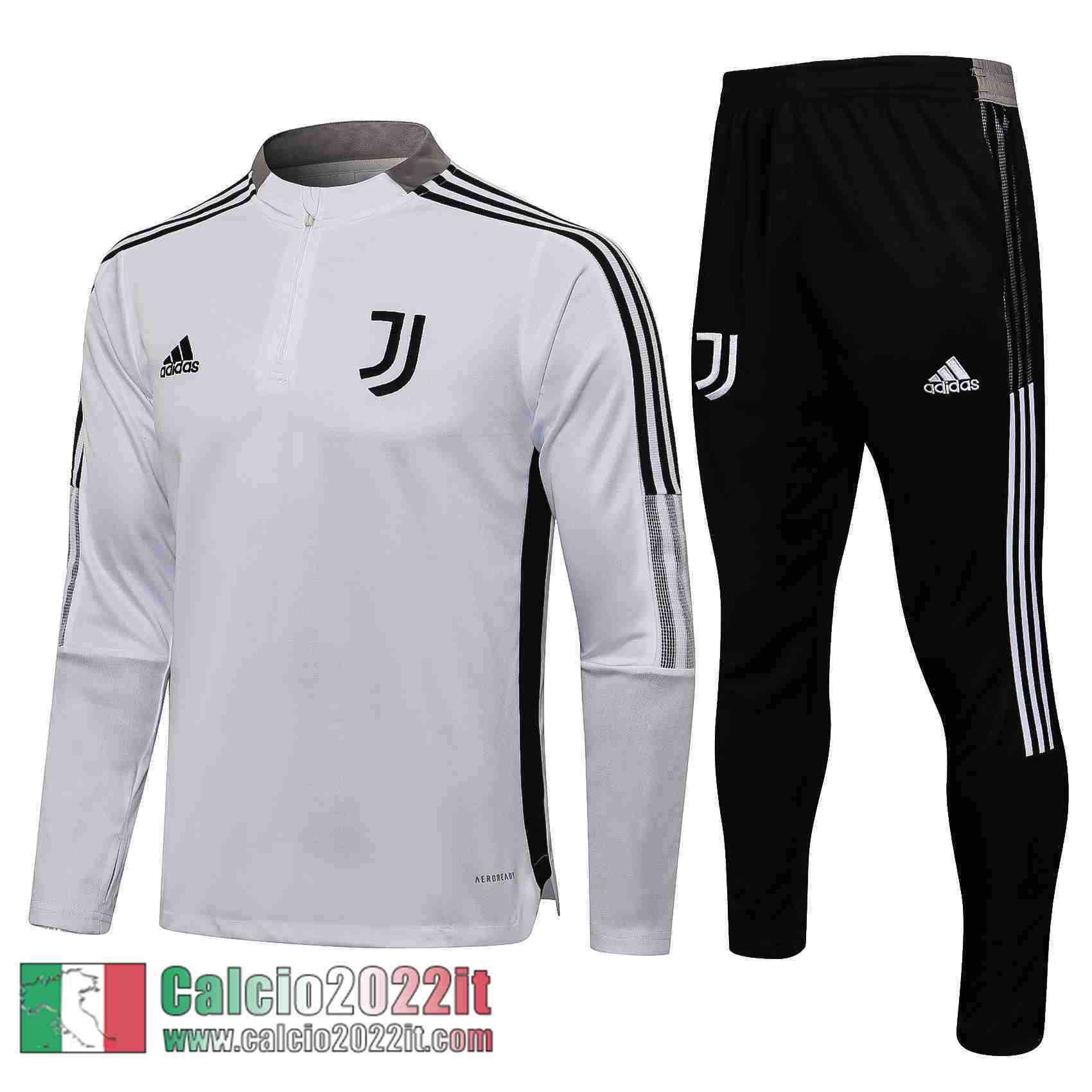 bianco Juventus Tuta Calcio Uomo TG114 2021 2022