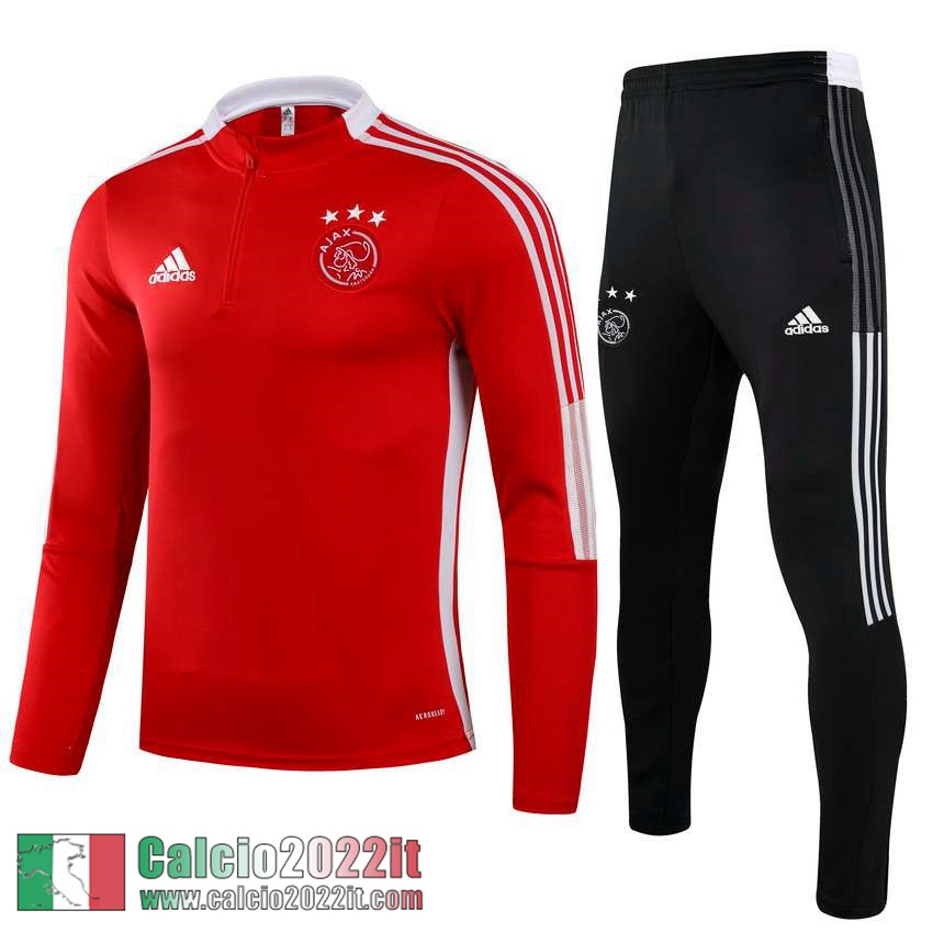 rosso AFC AJAX Tuta Calcio Uomo TG79 2021 2022