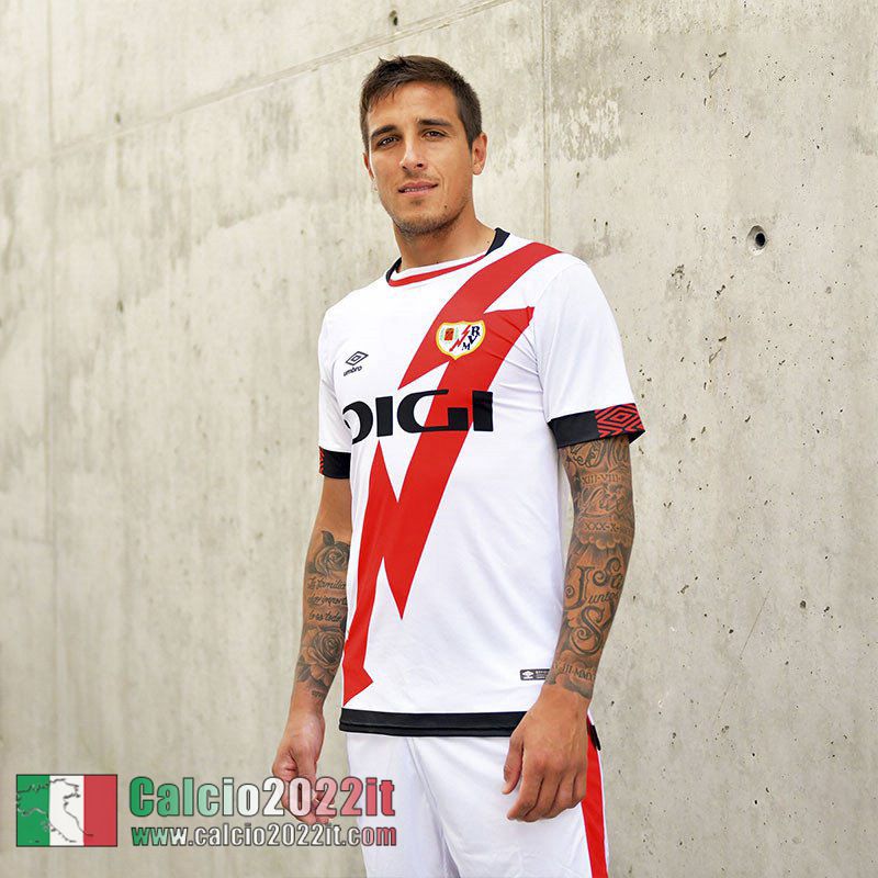 Prima Rayo Vallecano Maglia Calcio Uomo 2021 2022