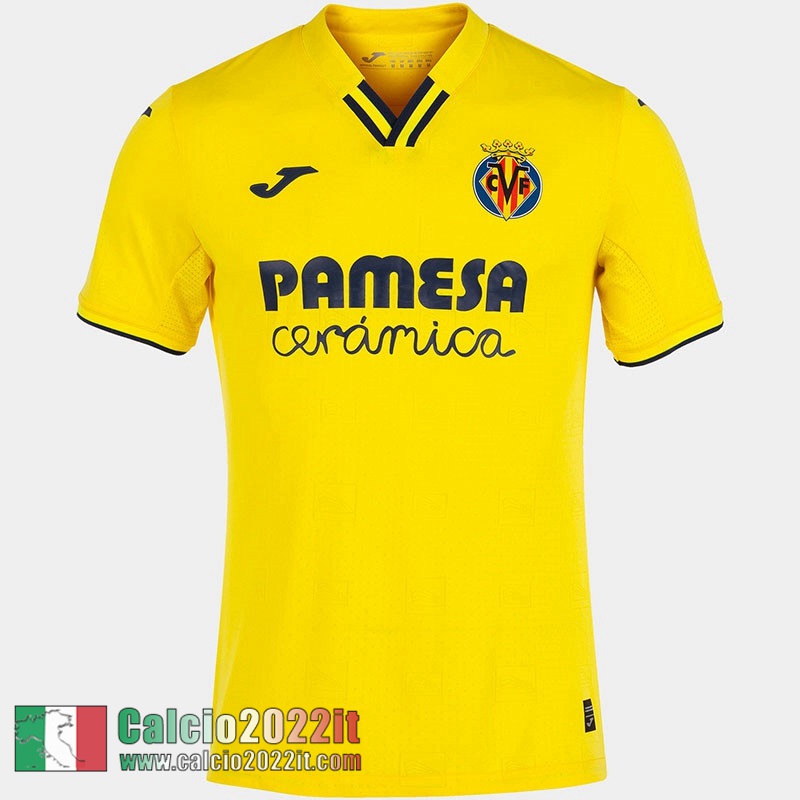 Prima Villarreal CF Maglia Calcio Uomo 2021 2022