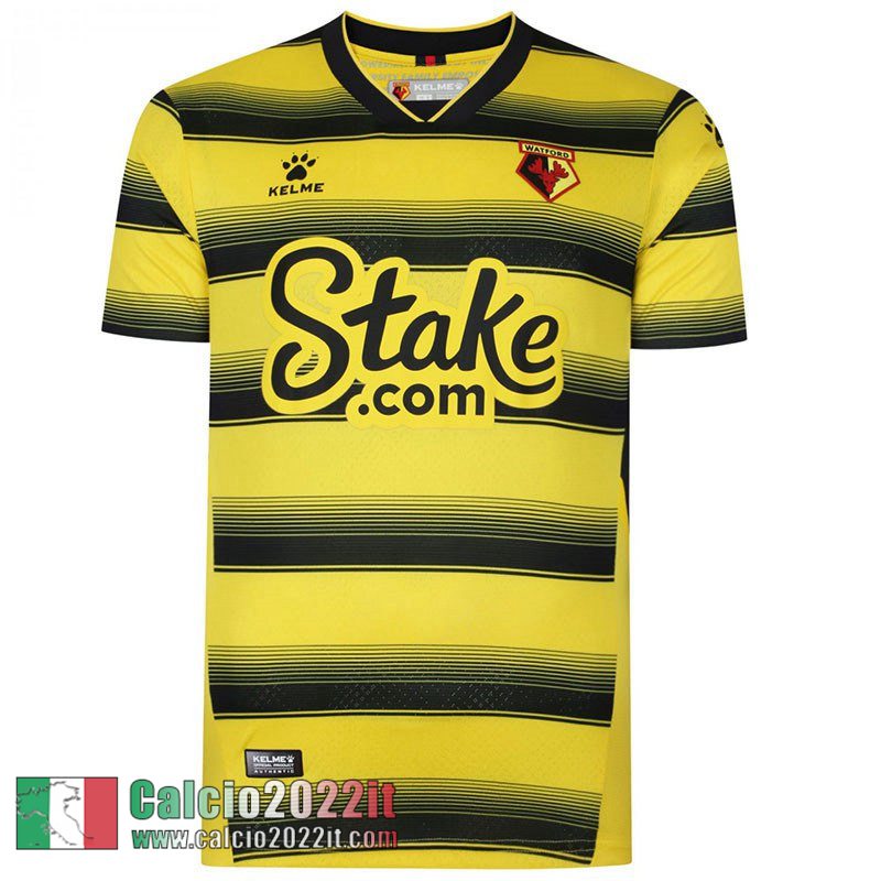 Prima Watford Maglia Calcio Uomo 2021 2022