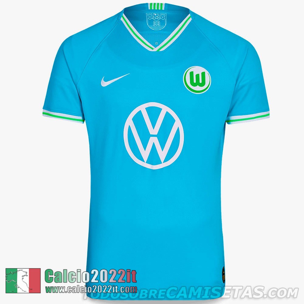Terza VfL Wolfsburg Maglia Calcio Uomo 2021 2022