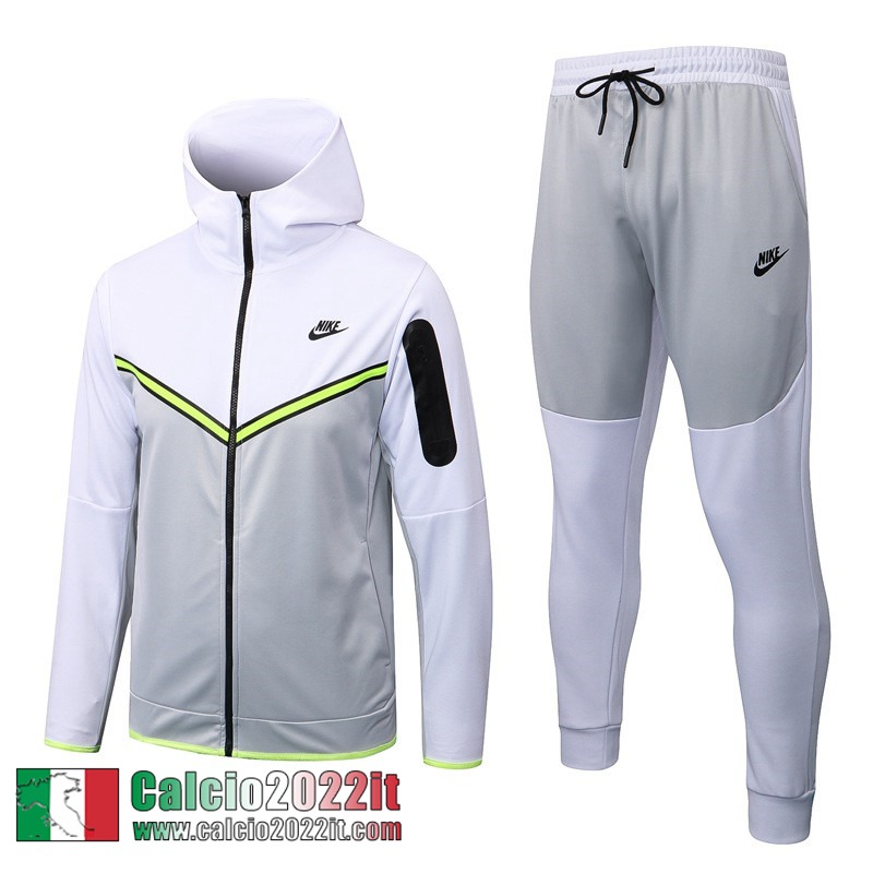 Giacca a vento Cappuccio Sport Grigio Uomo 2022 2023 JK571