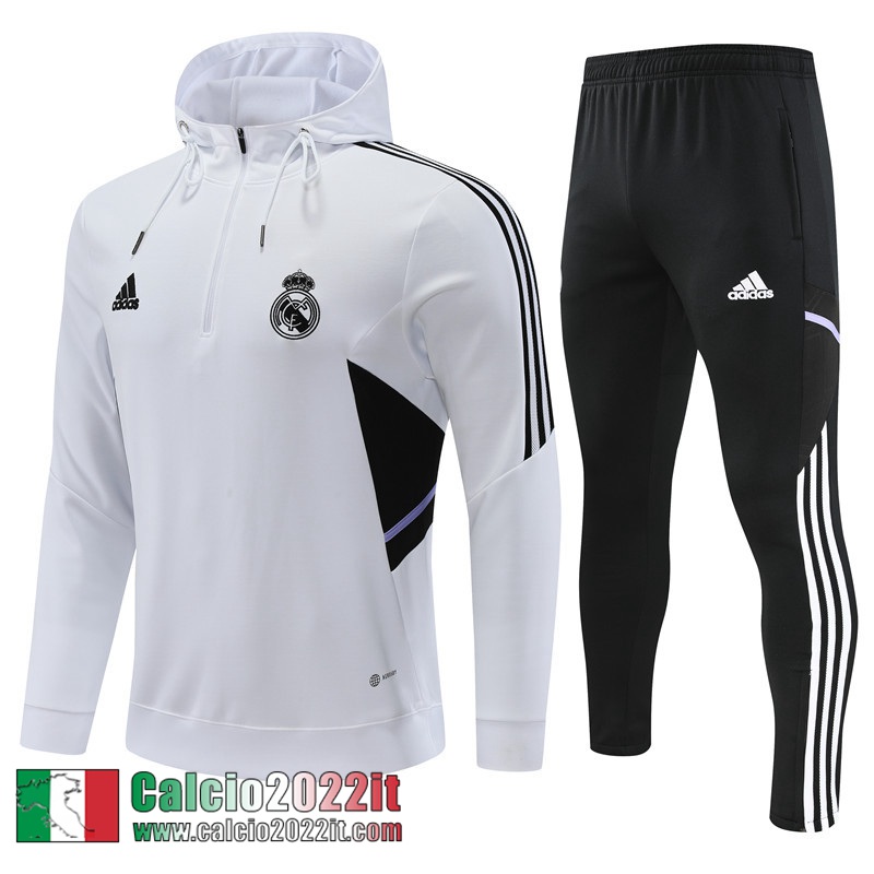 Felpa Sportswear Real Madrid Bianco Uomo 2022 2023 SW44