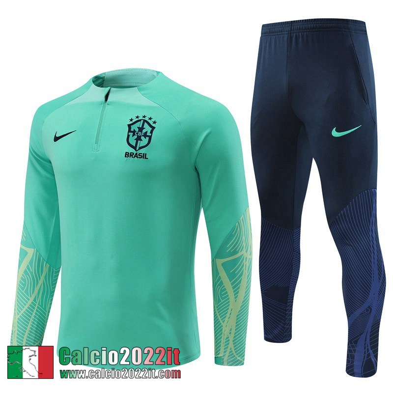 Tute Calcio Brasile verde Uomo 2022 2023 TG488