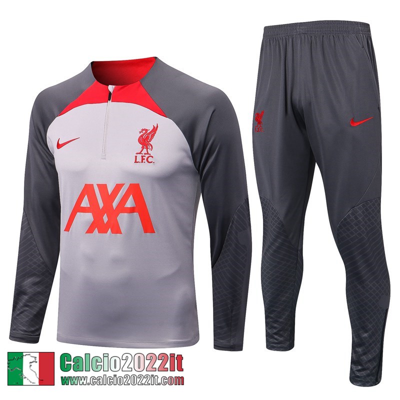 Tute Calcio Liverpool Grigio Uomo 2022 2023 TG516