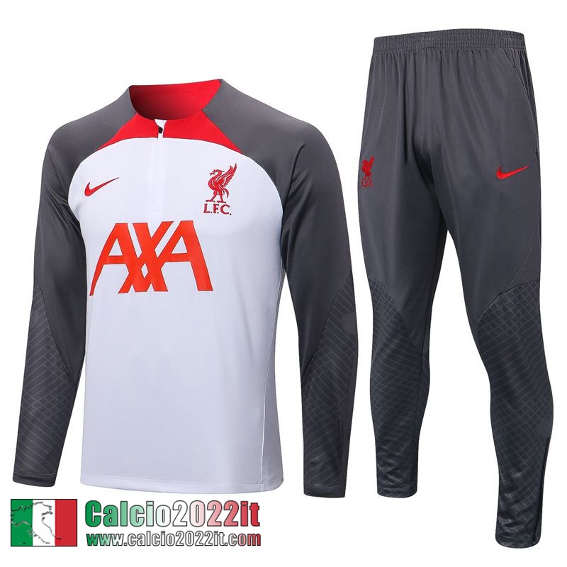 Tute Calcio Liverpool Bianco Uomo 2022 2023 TG517