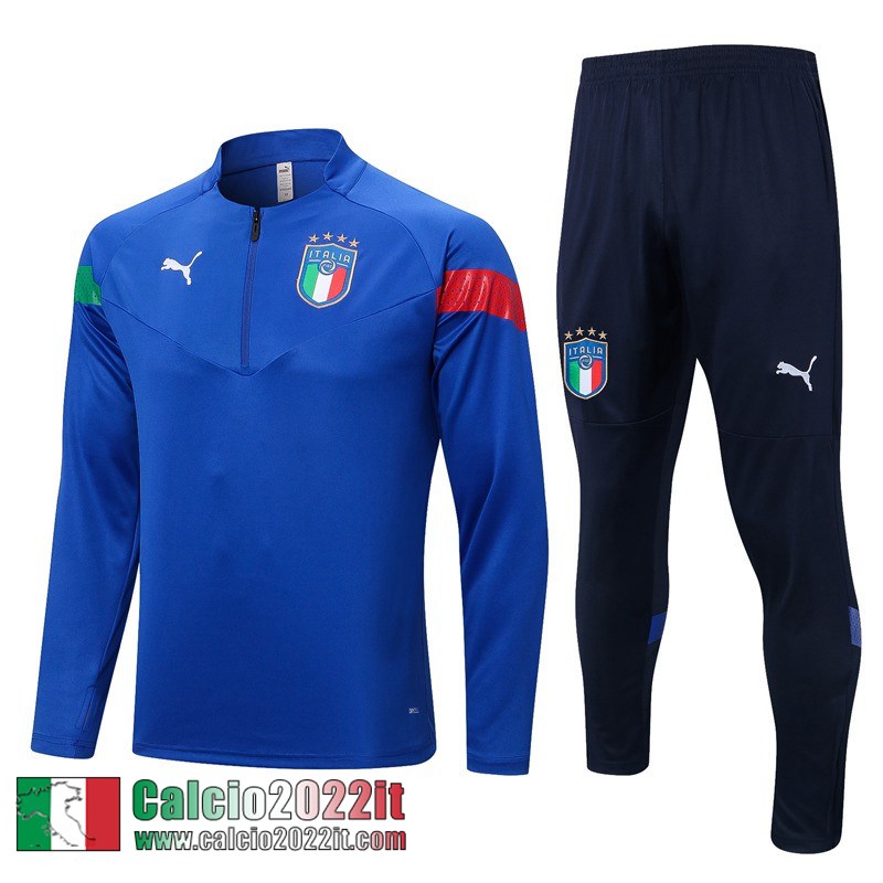 Tute Calcio Italia blu Uomo 2022 2023 TG520