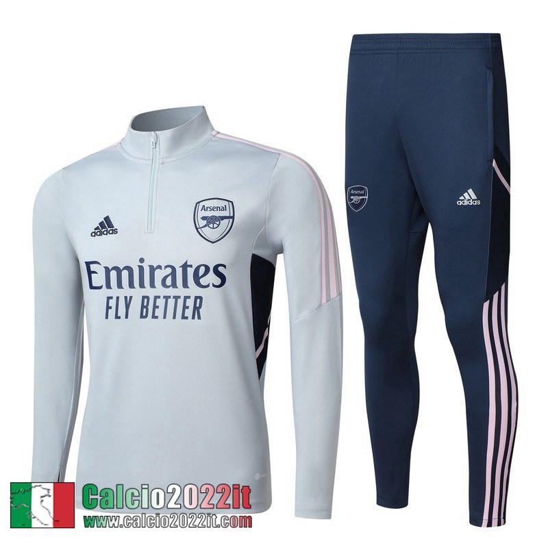 Tute Calcio Arsenal Grigio Uomo 2022 2023 TG529