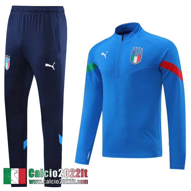 Tute Calcio Italia blu Uomo 2022 2023 TG536