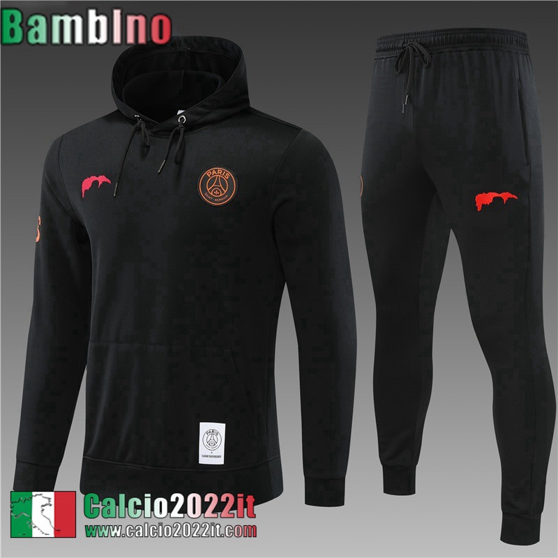 Felpa Sportswear PSG Nero Bambini 2022 2023 TK390