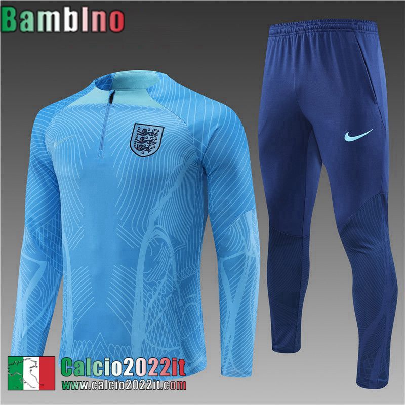 Tute Calcio Inghilterra blu Bambini 2022 2023 TK403