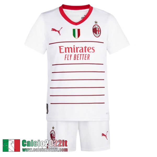 Maglia Calcio AC Milan Seconda Bambini 2022 2023