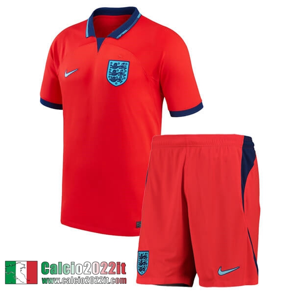 Maglia Calcio Inghilterra Seconda Bambini 2022 2023