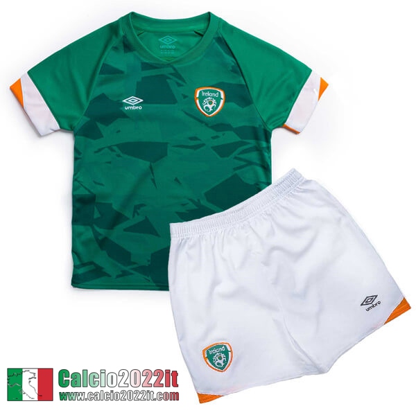 Maglia Calcio Irlanda Prima Bambini 2022 2023