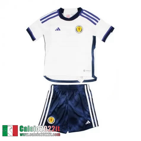 Maglia Calcio Scozia Prima Bambini 2022 2023