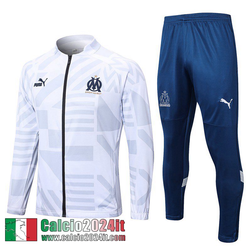 Marsiglia Full Zip Giacca Bianco Uomo 22 23 JK606