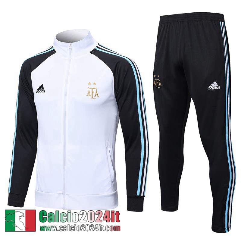 Argentina Full Zip Giacca Bianco Uomo 22 23 JK607