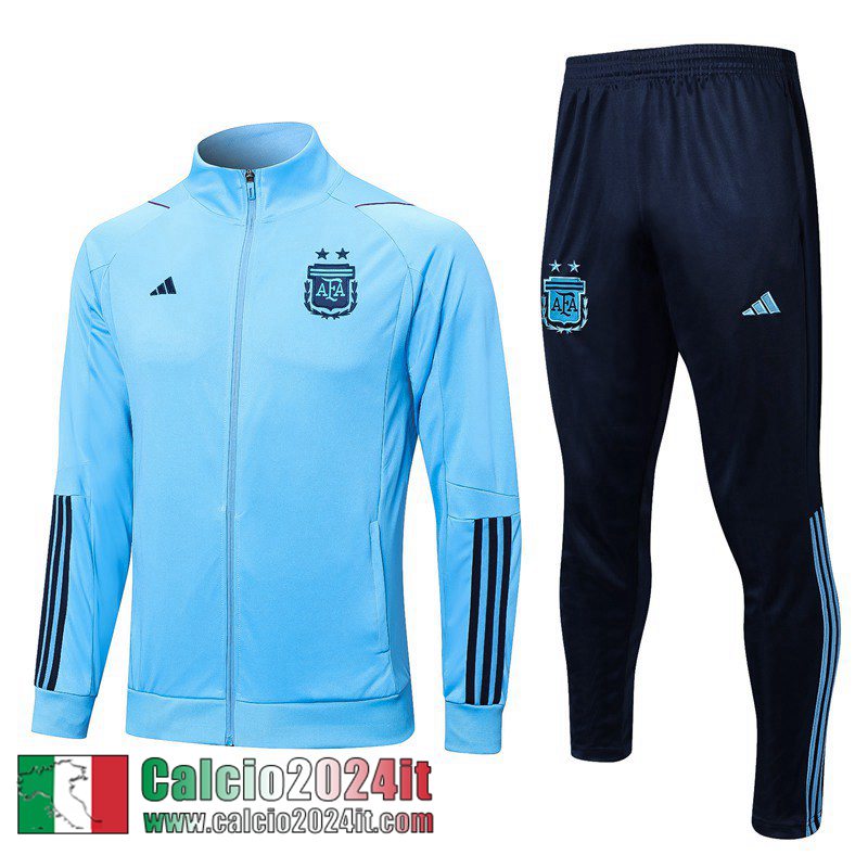 Argentina Full Zip Giacca blu Uomo 22 23 JK637