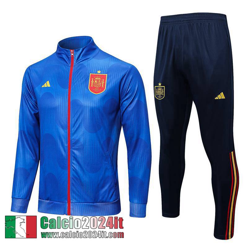 Spagna Full Zip Giacca blu Uomo 22 23 JK638