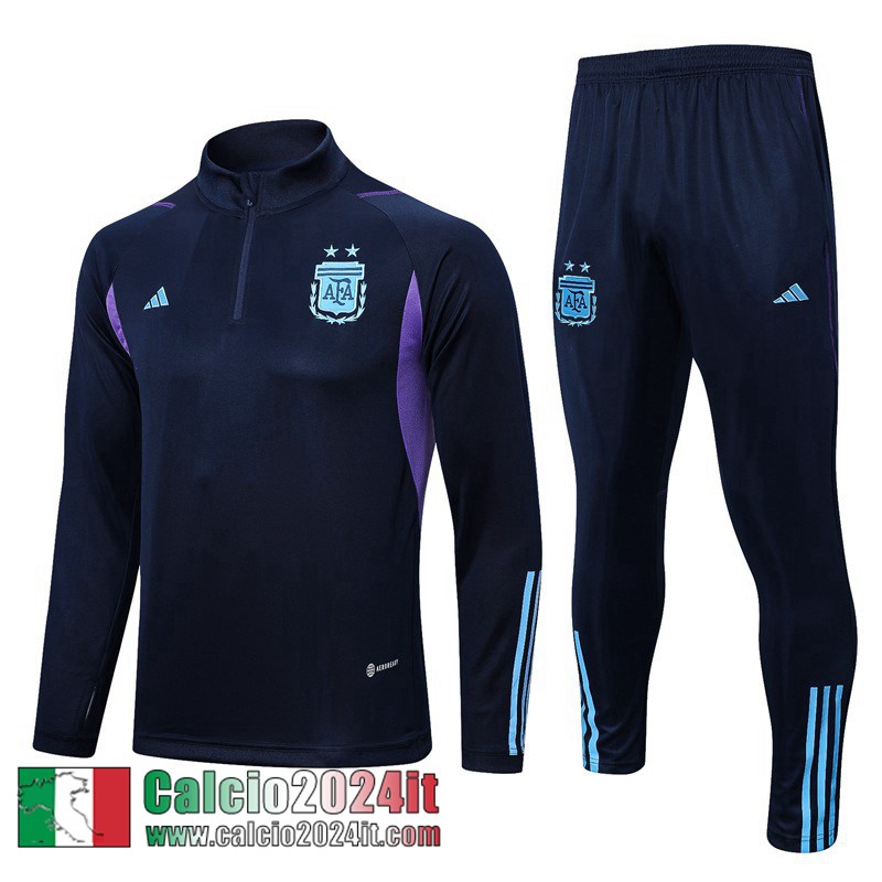Argentina Tute Calcio blu navy Uomo 22 23 TG555