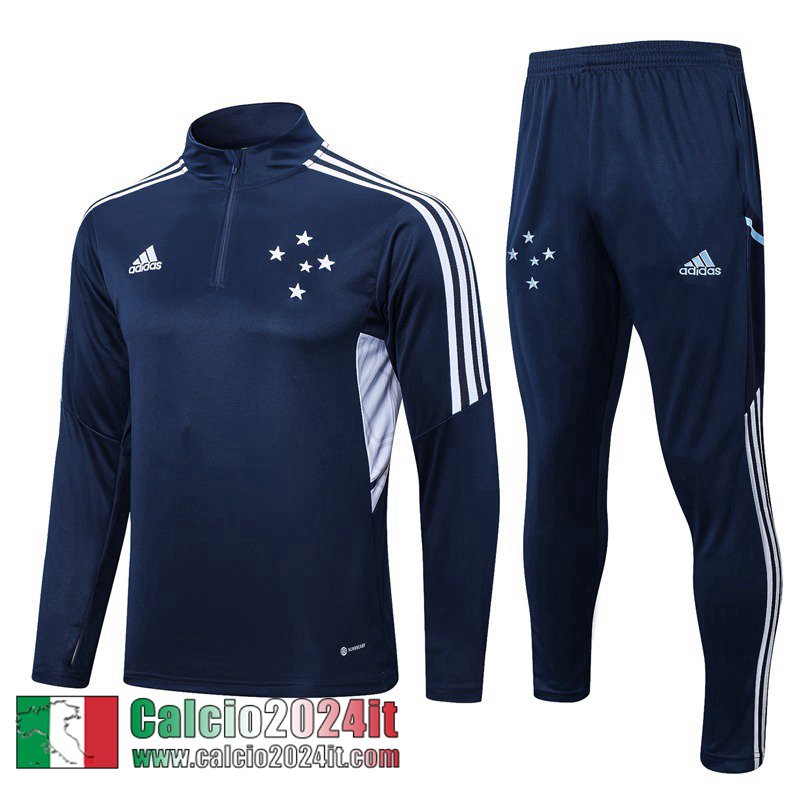 Cruzeiro Tute Calcio blu Uomo 22 23 TG563